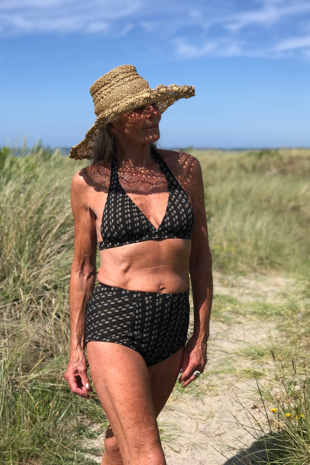 Electra bikini høj trusse