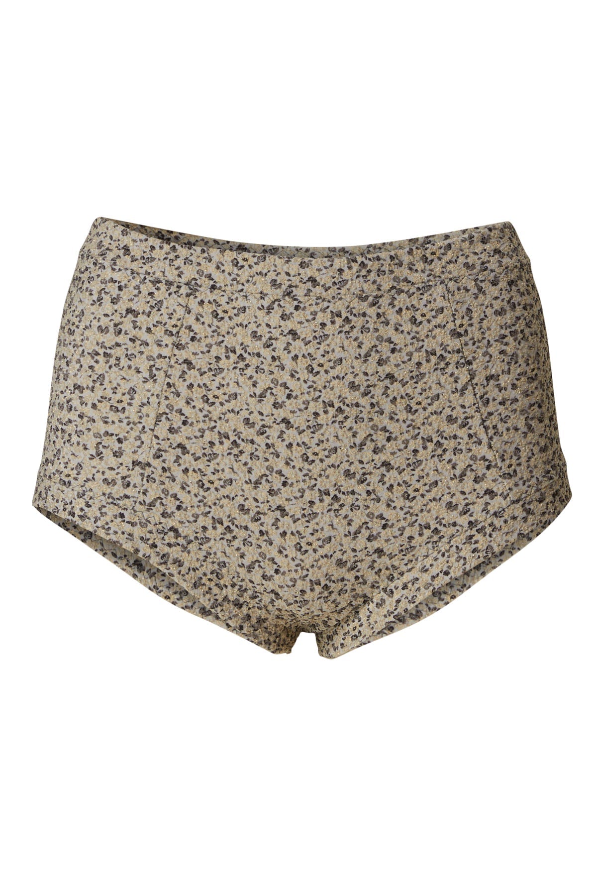 Gold Flower bikini høj trusse