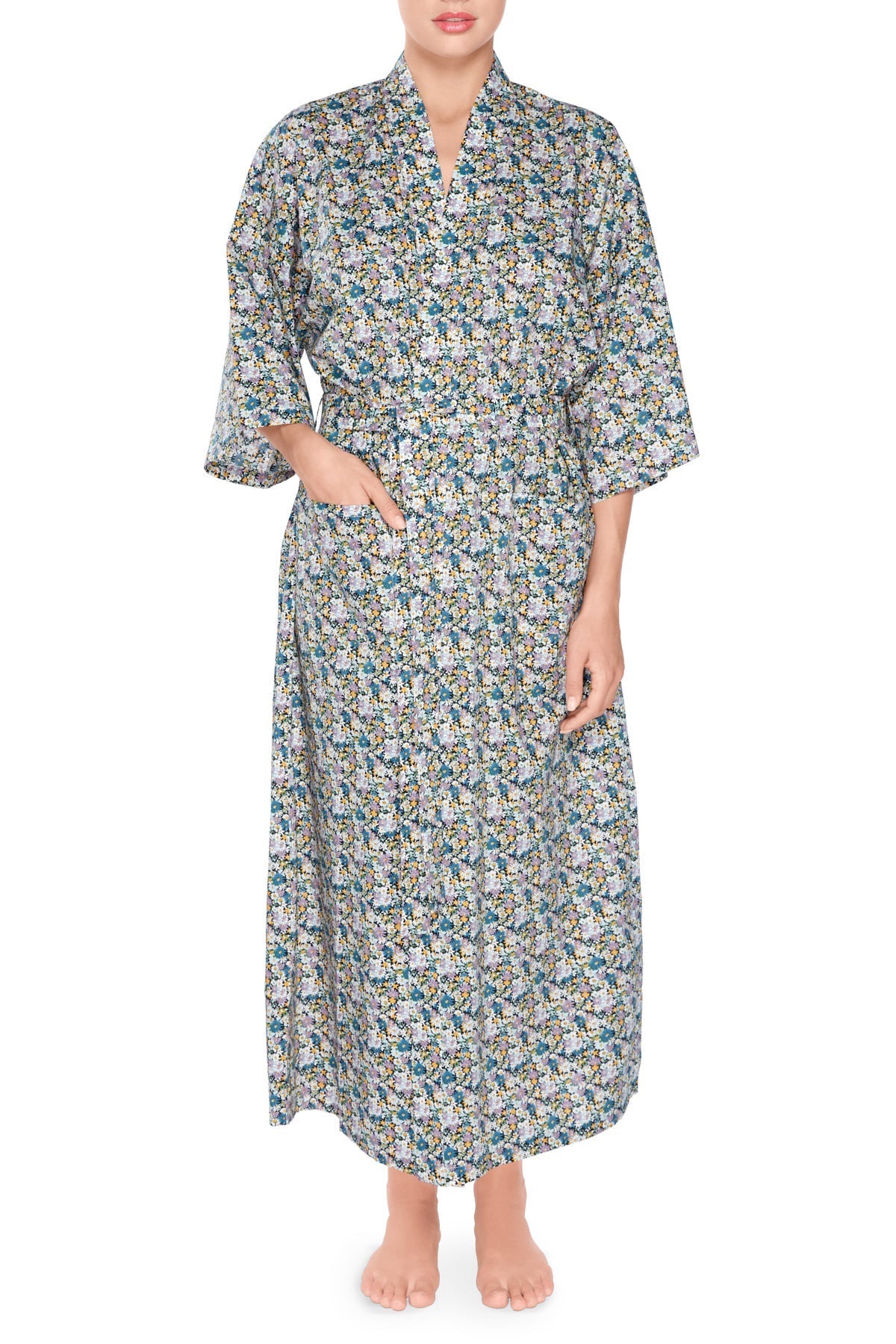 Louise bomulds kimono