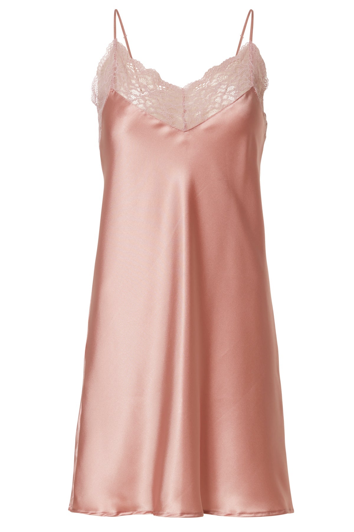 Miss Blush silke underkjole 44 XL