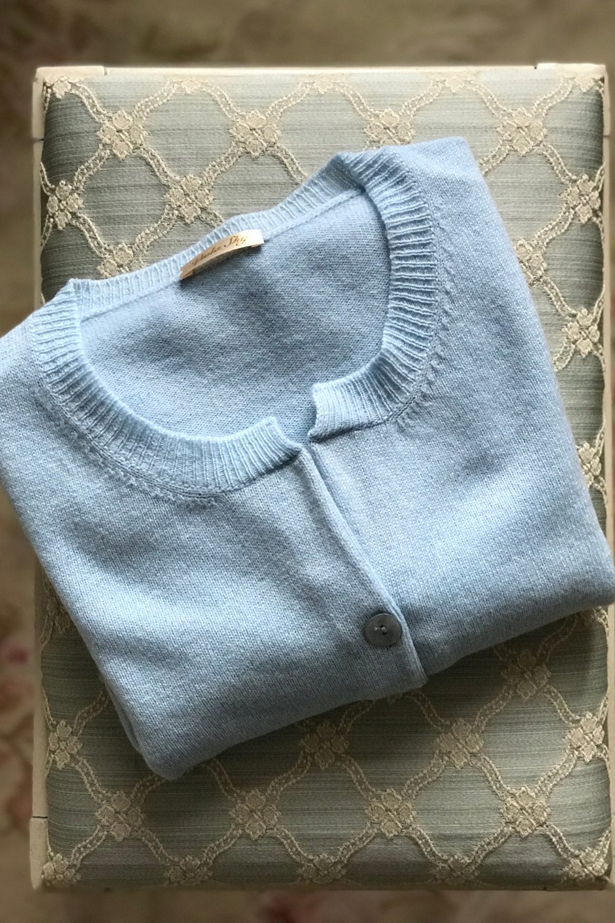 Miss Tender love cashmere cardigan