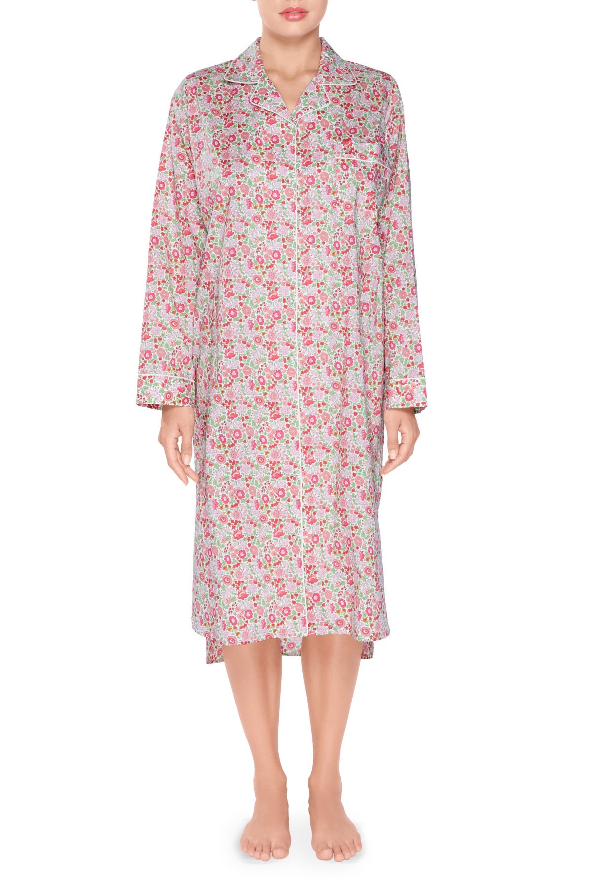 Nina bomulds natskjorte