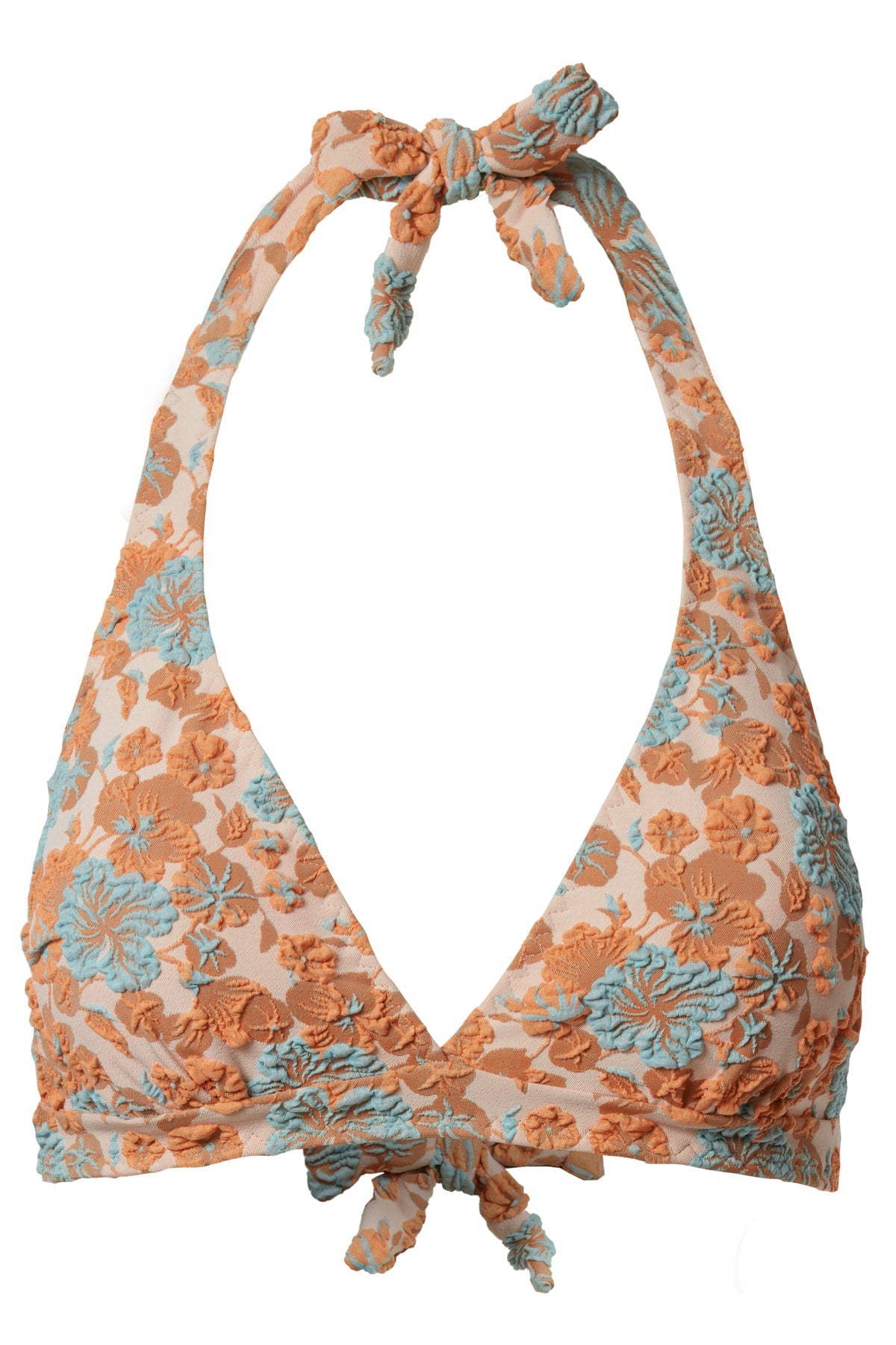 Peach bikini top 44