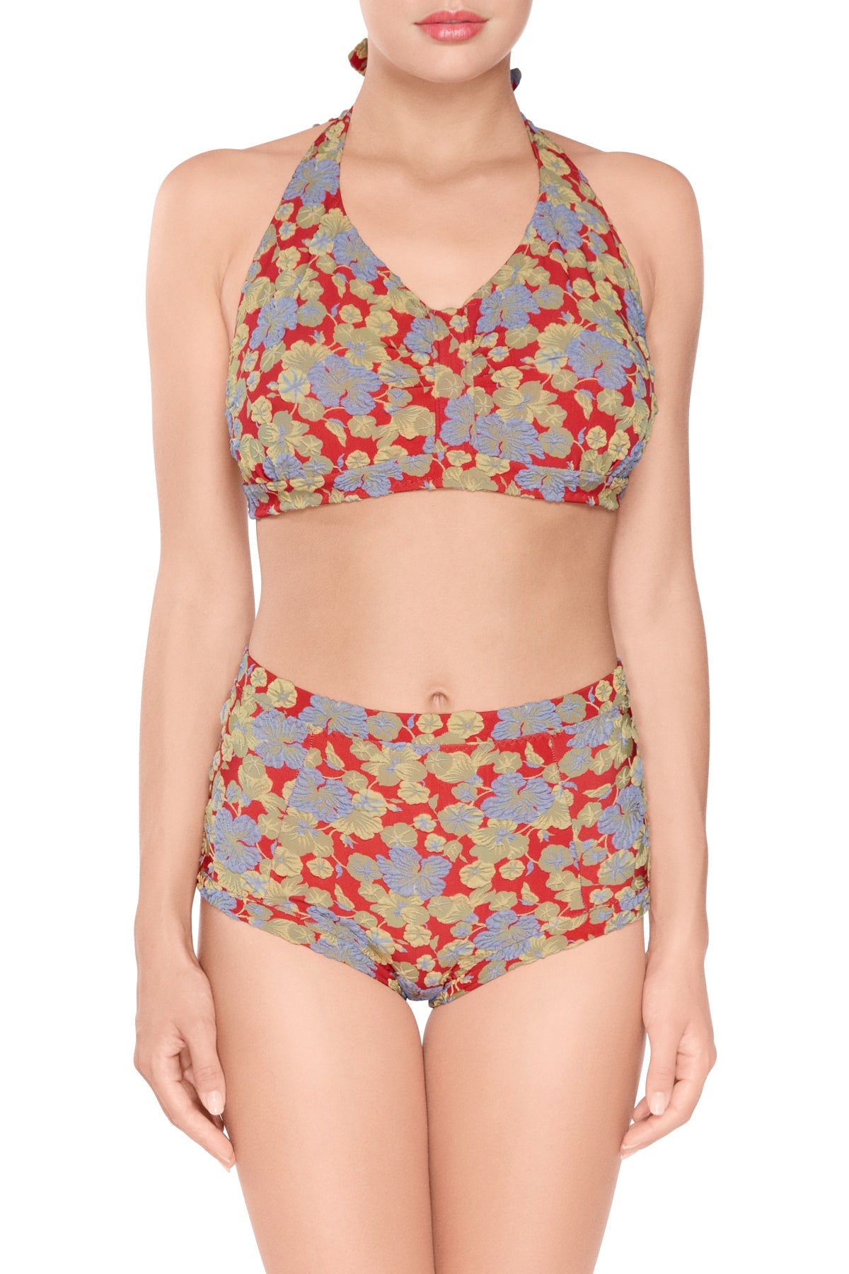 Peony bikini top helskål