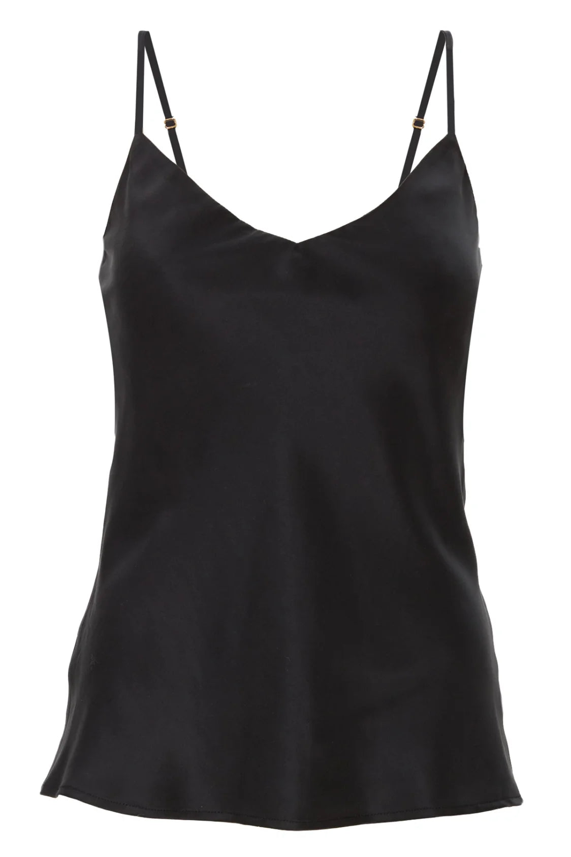 Silke chemise - Sort 44 XL