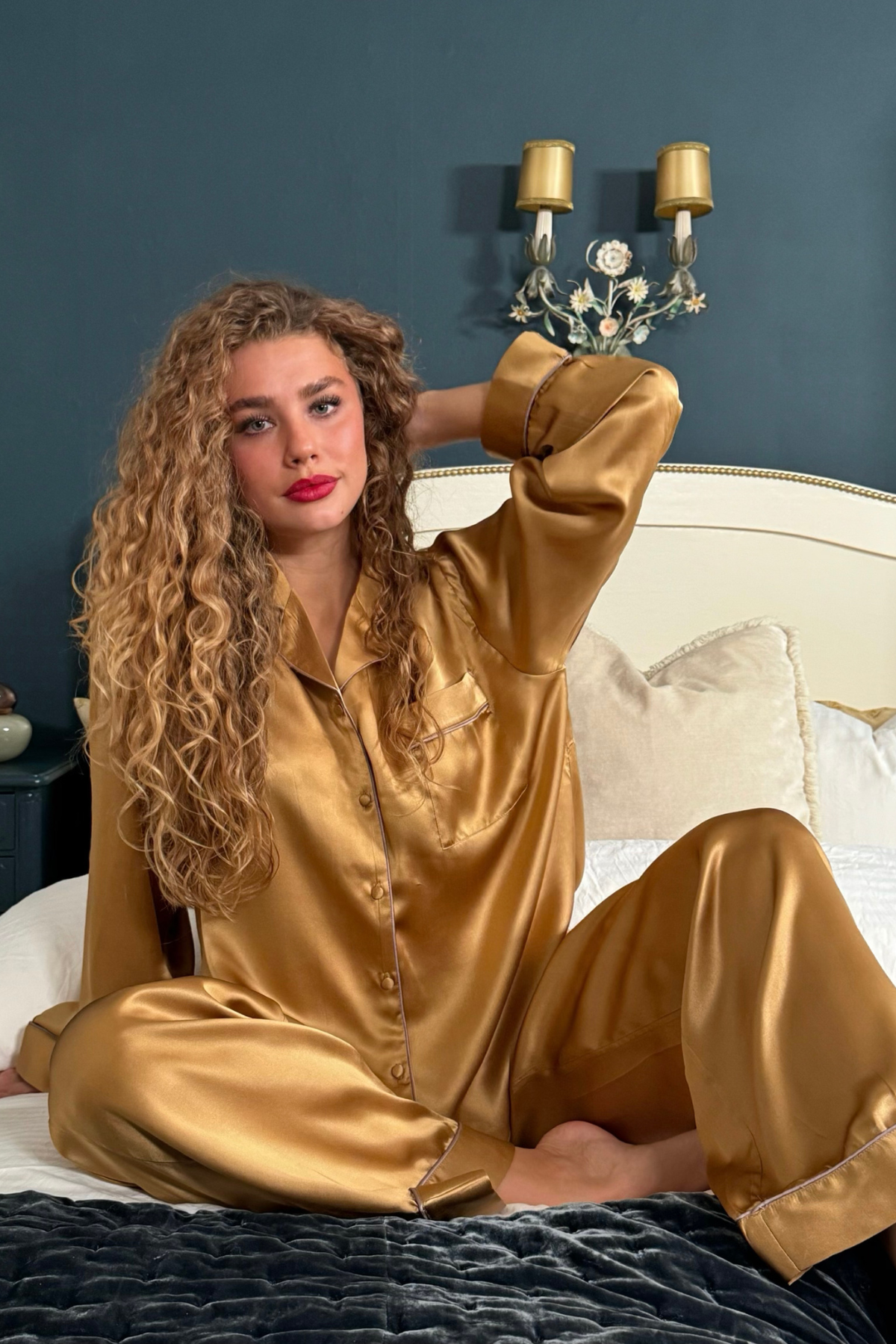 Cornelia silk pajamas