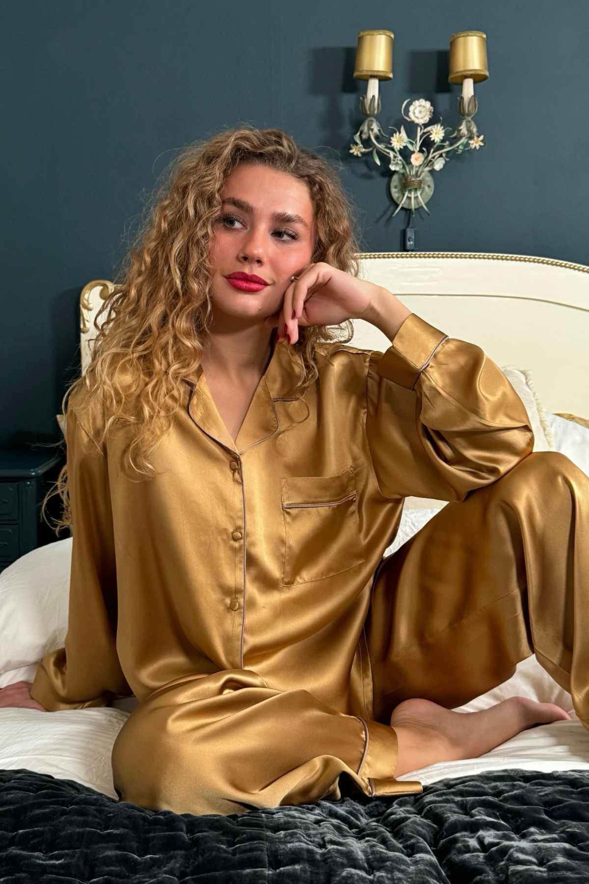 Cornelia silk pajamas