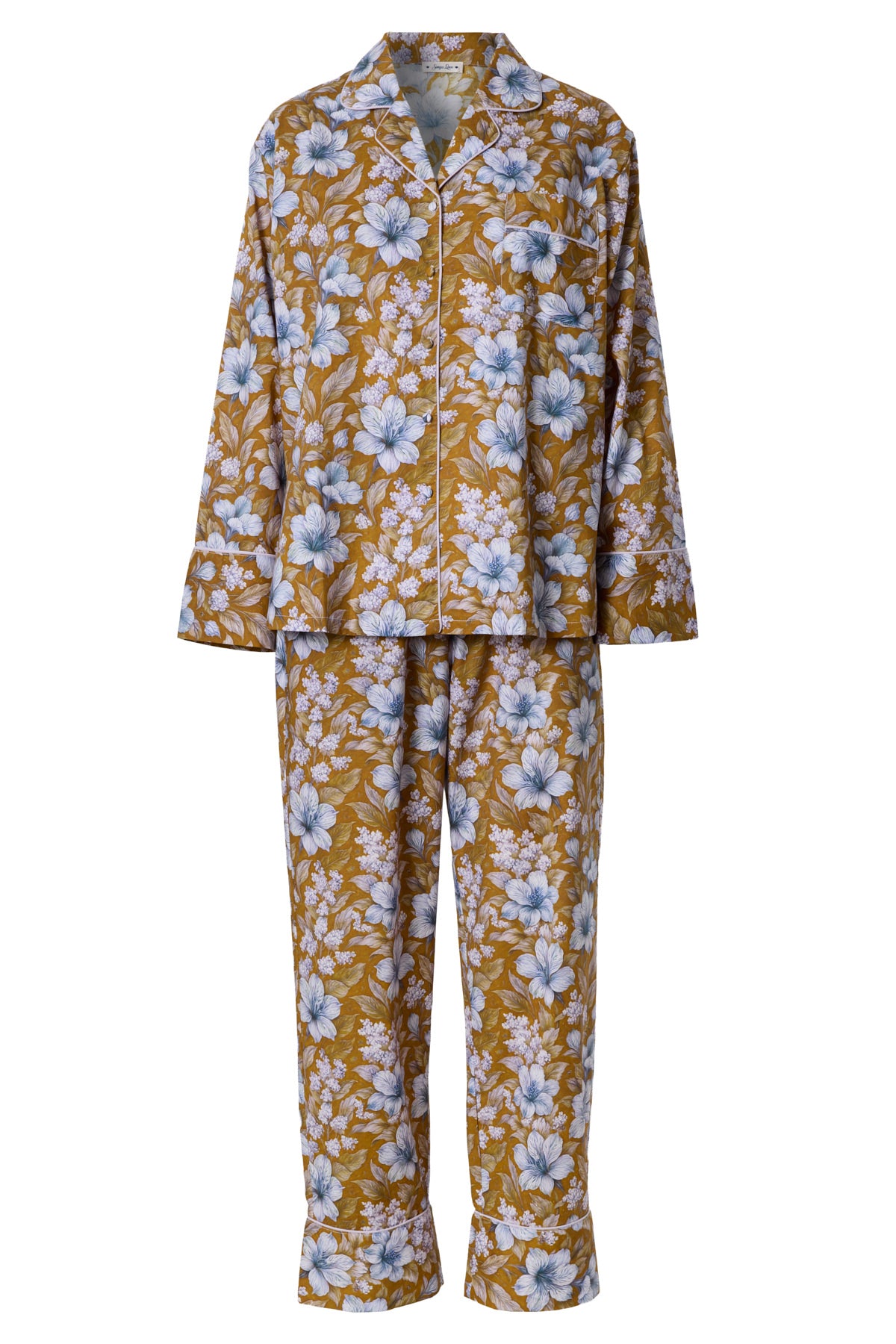 Ella bomulds pyjamas L