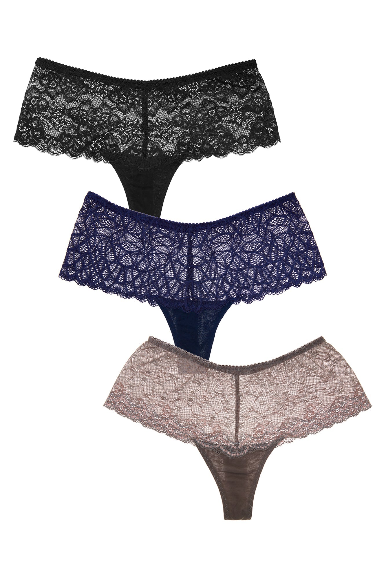 3 pak hipster string Anais, Loulou, Paris 44 XL