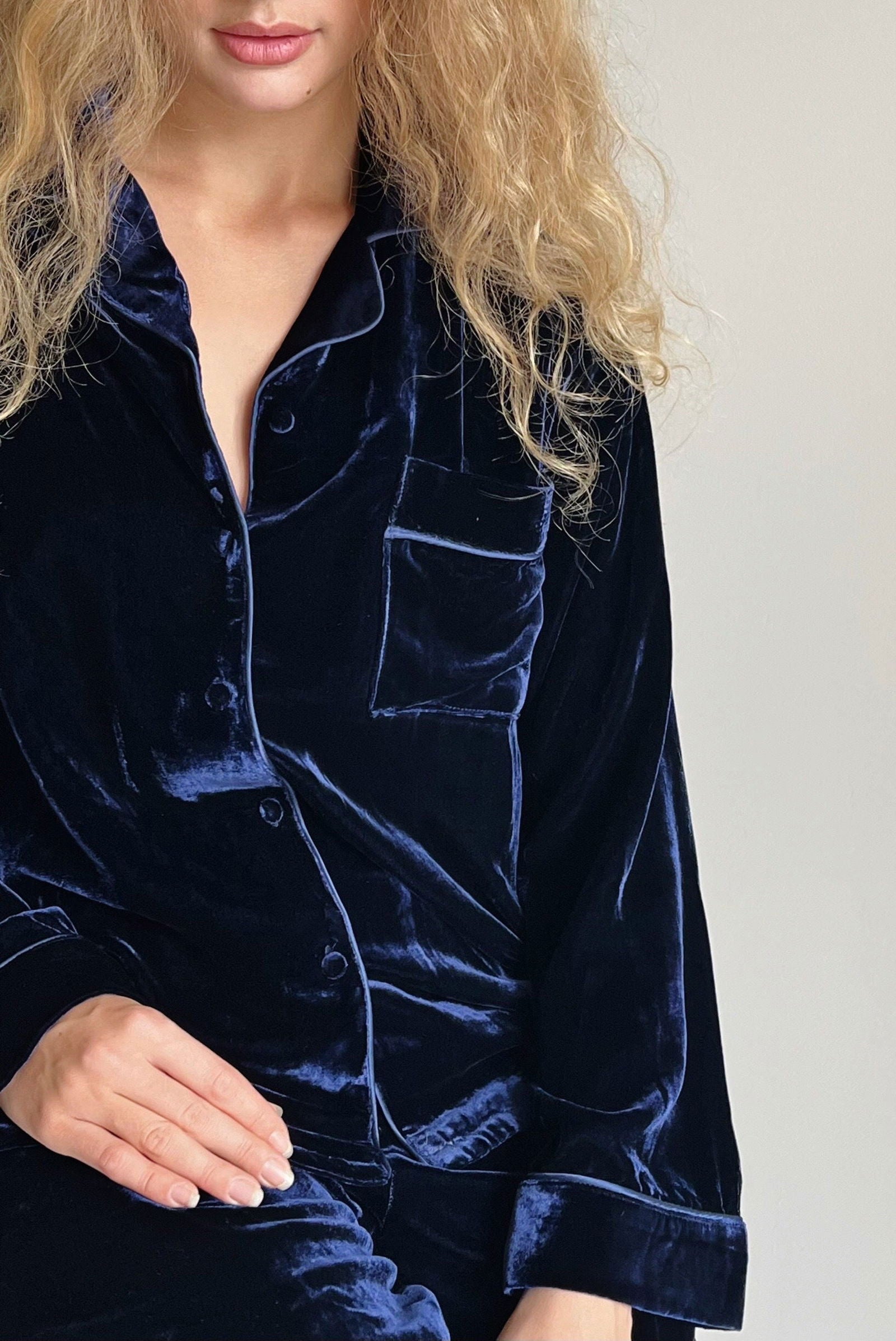 Celine silke velour pyjamas