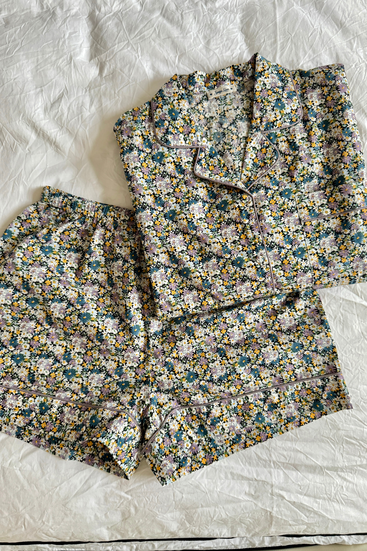 Louise pyjamas med shorts