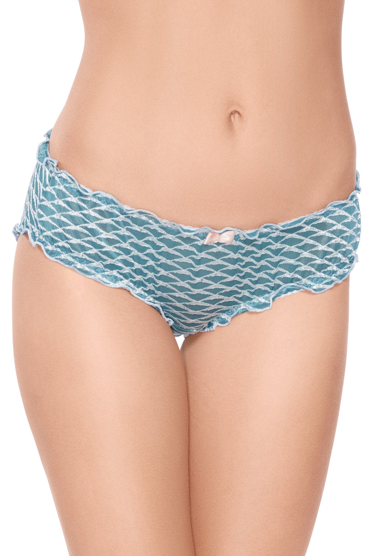 Lovely Willow bubble panty - Viola Sky