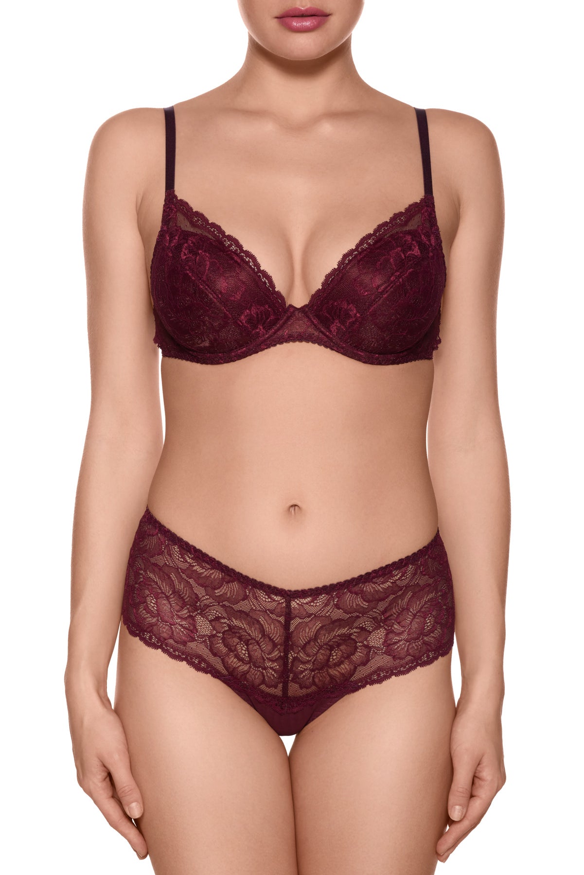 Miss Bloomy push-up bh - Viola Sky