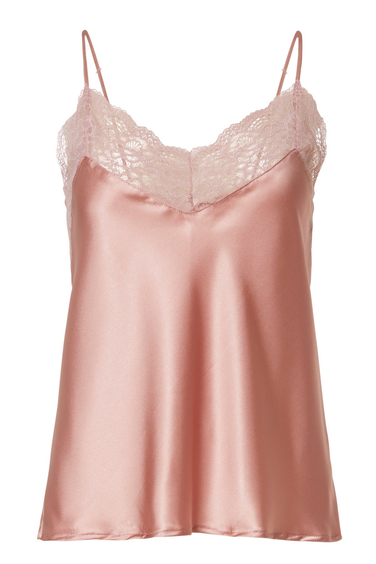 Miss Blush silke chemise - Viola Sky