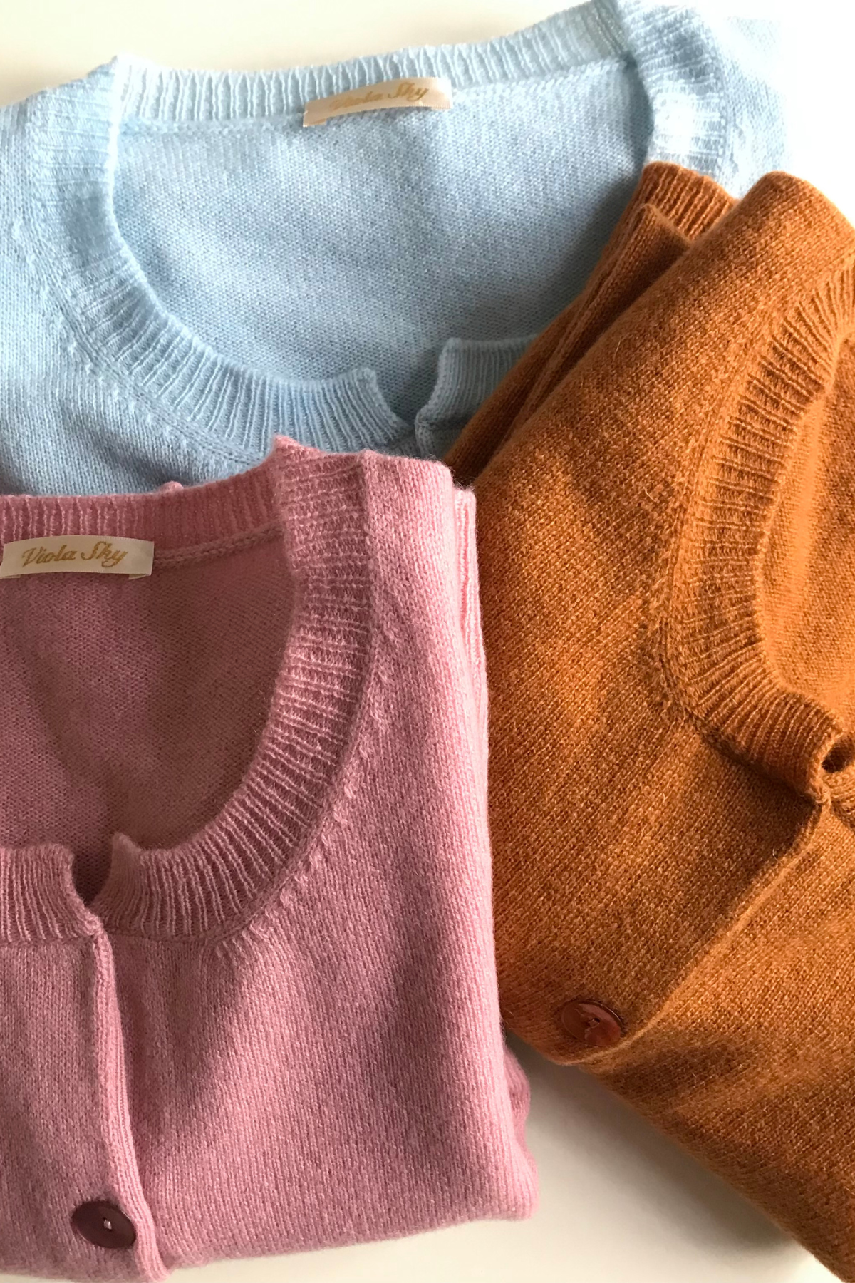 Miss Golden happiness cashmere cardigan