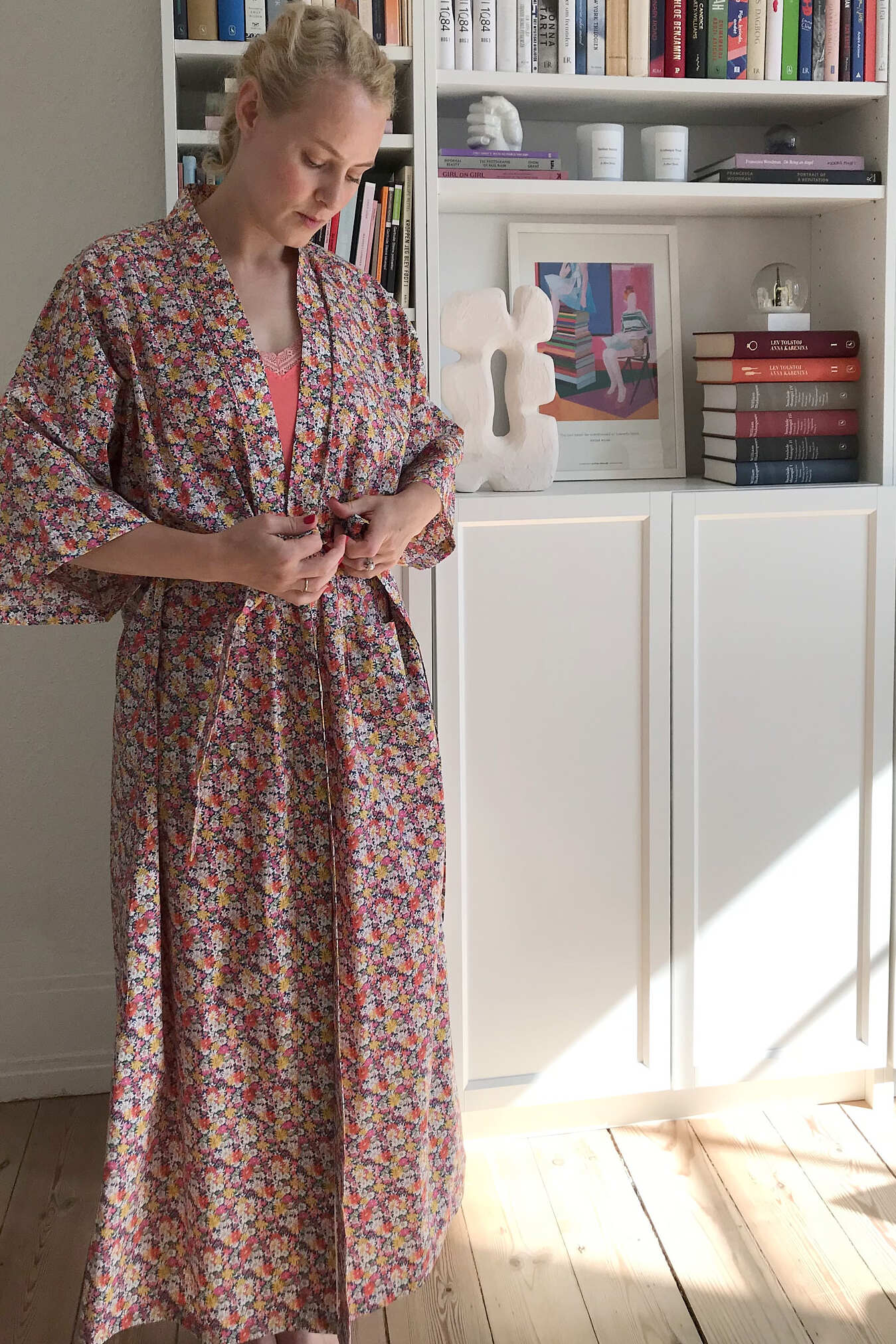 Solveig bomulds kimono